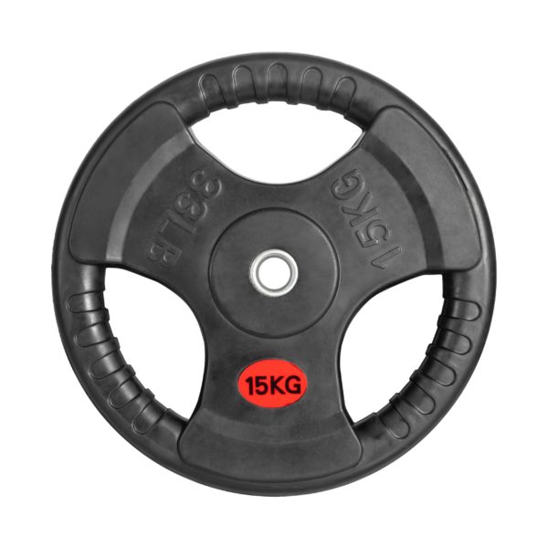 Диск 31 мм. обрезиненный с 3-мя хватами 15 кг, VictoryFit VF-S251500