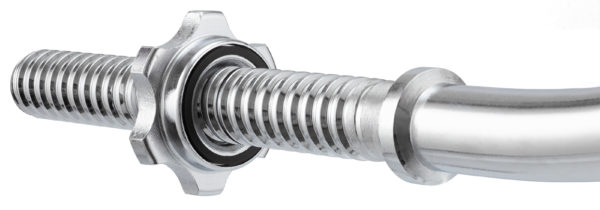 Гриф 25 мм. EZ-образный 1,2 м. до 120 кг. VictoryFit VF-S2512E120