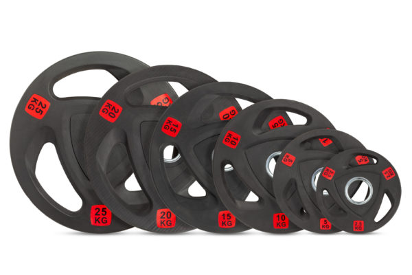 Диск 51 мм. NEO обрезиненный с 3-мя хватами 2,5 кг, VictoryFit VF-ST51025